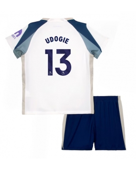 Tottenham Hotspur Destiny Udogie #13 Maglia Gara Casa Repliche 2025-26 Bambino Maniche Corte